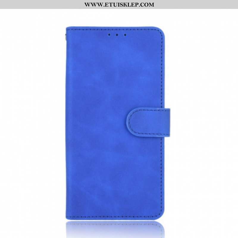 Etui Folio do Xiaomi Redmi Note 10 Pro Miękki W Dotyku Efekt Skóry